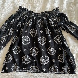 Off the shoulder top